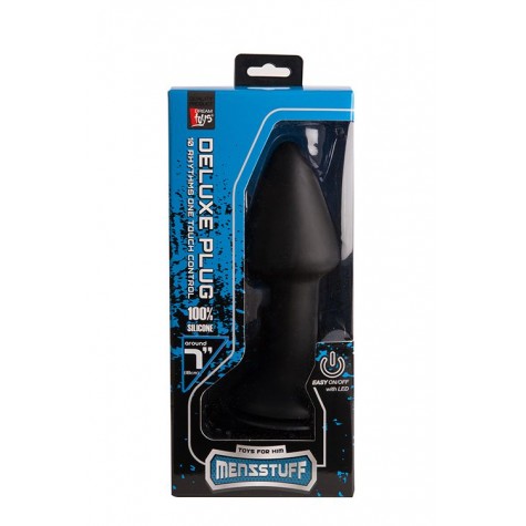 Конус с вибрацией MENZSTUFF VIBRATING BUTT PLUG 7INCH - 17,8 см.