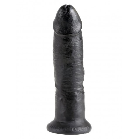 Чёрный фаллоимитатор 9" Cock - 22,9 см.