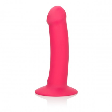 Розовый перезаряжаемый фаллоимитатор Luxe Touch-Sensitive Vibrator - 16,5 см.